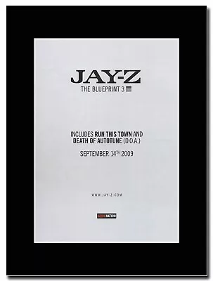 Jay Z - The Blueprint 3 - Matted Mounted Magazine Artwork • £16.99