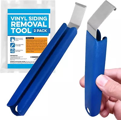 2 Pack Vinyl Siding Removal Tool For Installation And Repair Extra Long Grip Of • $17.07