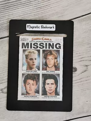 The Lost Boys Magnetic Bookmar - Missing Lost Boys Poster - Horror Bookmark Gift • £3.50