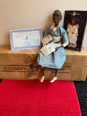 Daddys Long Legs Doll  Oma Green & Baby Jessie  Porcelain Doll Certificate & Tag • $95
