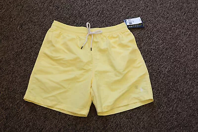 $70 Polo Ralph Lauren Men's Swim Shorts Swim Trunks - Size Medium - YELLOW • $24.95