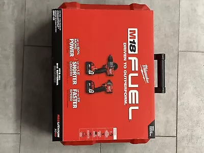 Milwaukee M18 FUEL 18V 2-Tool Hammer Drill / Impact Driver Combo Kit 2997-22 • $212.50