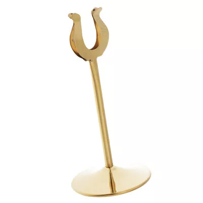 Stainless Steel U-shaped Number Name Card Table Holder 8inch Gold • £10.96