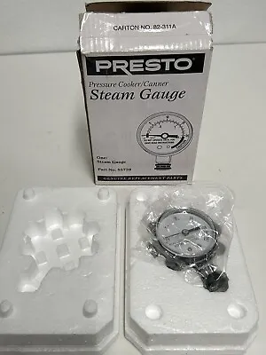 Presto  22 Qt. Stainless Steel  Pressure Cooker/Canner Steam Gauge 85729 • $15.25