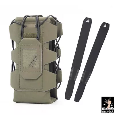 DMgear Tactical Radio Pouch Bottle Holder Multi-function MOLLE Pouch Adjustable • $30.31