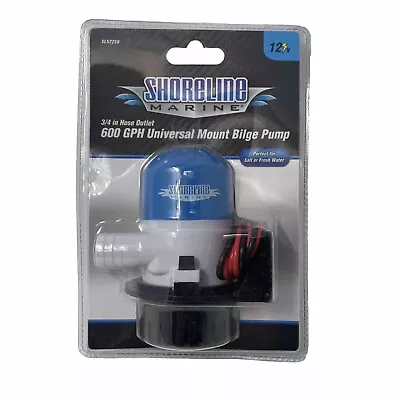 NEW Shoreline Marine Bilge Pump 600 GPH Submersible Water Pump SL52256 • $24