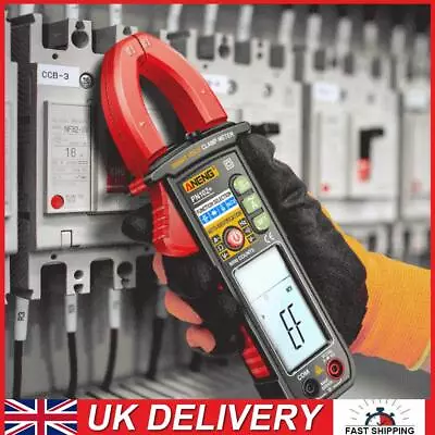 Smart Voice Clamp Meter Multifunctional Diode Hz Current Tester Electrical Tools • £17.40