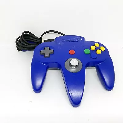 Nintendo 64 Controller Blue - Free Shipping Included! • $30.23