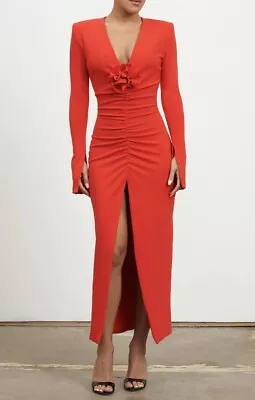 $240 • Buy Effie Kats - The Rosita Midi Dress - Red