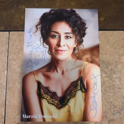 Marzia Tedeschi Autograph 3x5 Photo • $19.99