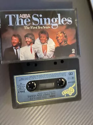 Abba-The Singles The First Ten Years Cassette Tape Free Post • £5.99