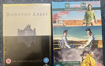 £8.50 • Buy Downtown Abbey Series 1&2 & Breaking Bad Complete Season 1-3