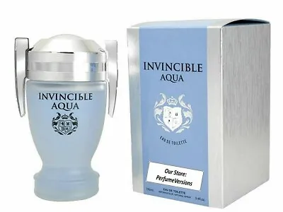 $13.95 • Buy INVINCIBLE AQUA Eau De Toilette Men's Cologne 3.4 Oz Parfum Impression