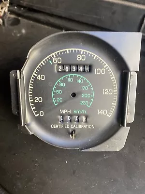 1982 Mustang SSP CHP Certified Calibration 140 MPH Speedometer RARE • $575