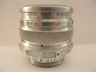 Lens MIR-1 Grand Prix Brussels 1958 M39 + Adapter M42 • $125