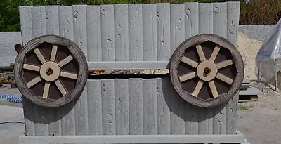 SET OF 5 MOLDS FOR CONCRETE DECORATIVE WAGON Decorative CART #D12 • $149.90