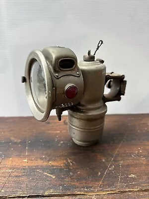 A Nice Antique Carbide Bicycle Motorcycle Lamp 'The Revenge' Birmingham England • $165.50