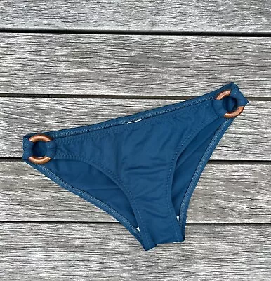 Malia Mills Women’s “Summer Of Love” Blue Bikini Bottom - Size 4 • $45