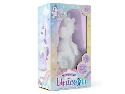 Magical Misty Paint Your Own Unicorn Ceramic 5 Paints & Brush Set Craft • £8.99