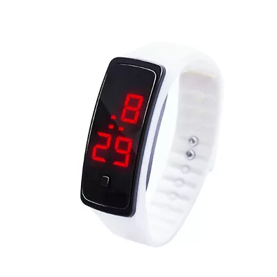 LED Digital Display Bracelet Watch Children Kids Students Silica Gel Sport Watch • $1.49