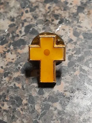 Mustard Seed Cross Pin • $20
