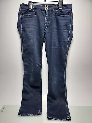 MiH Dark Wash  The Paris” Mid-Rise Cropped Slim Jeans Size 28 RK1 • $59.04