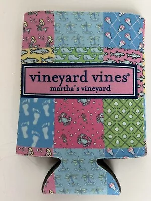 Vineyard Vines Whale Can Cooler Cozy Drink Sleeve Barware • $7.95