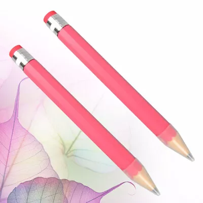  2 Pcs Art Pencil Colored Pencils For Kids Wooden Toddler Preschool Crafts Props • £11.95