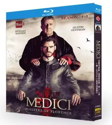 Medici: Masters Of Florence Season 1-3 Blu-ray BD 4 Disc All Region English Aud • $33.98