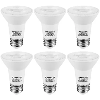 6-Pack PAR20 Dimmable LED Bulb CRI 90+ 6.5W (50W Equivalent) 500 Lumens3000K • $24.99