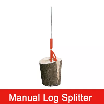 Log Splitter Manual Wood Axe Kindling Firewood Tool Forest Industry Heavy Duty • £66.25