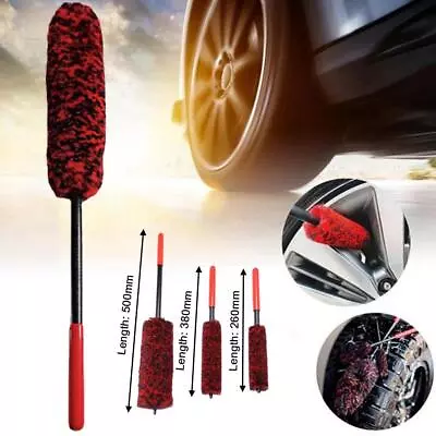 1/3Pcs Car Auto Wheel Woolies Super Plush Soft Alloy Wheel Cleaning Brush • $9.30