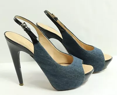 Womens Vicini Vero Cuoio High Heels Platform Shoes Made In Italy 6 / 37 • $39.99