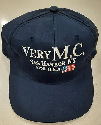 MCM Cap  Very M.C.  NAVY Authentiv 100% Cotton Adjustable • $95