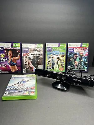 Microsoft Xbox 360 | Kinect W/5 Kinect Games Bundle • $40.50