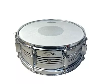 Vintage Remo Controlled Sound Coated Snare Drum Percussion Plus 14”x6” USA • $60.40