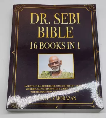 DR. SEBI BIBLE: 16 Books In 1 The Ultimate Guide To Detox & Cleansing Body -GOOD • $9.99