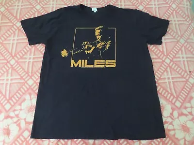 2021 Miles Davis Shirt Jazz Men's Black Tee XL • $30