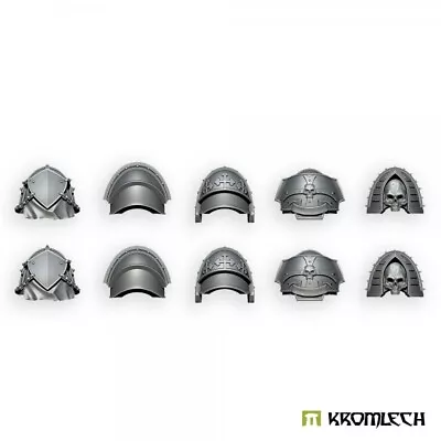 Black Templars Primaris Space Marines Imperial Crusaders Shoulder Pads Kromlech • $20.42