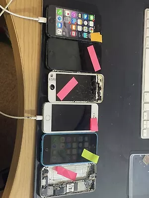 X6 Joblot Apple IPhones Spares Or Repairs • £10