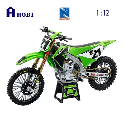 New Ray 1:12 Scale Kawasaki Racing Jason Anderson Model Diecast Motocross Bike • $42.09