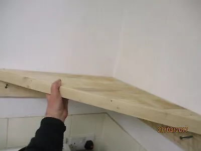 £20 • Buy XXL Wooden Corner Shelf  19  X 19  Inches