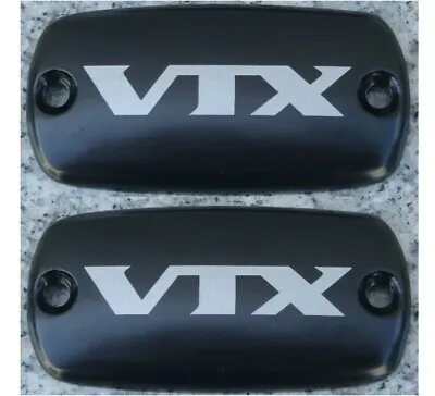 2002-2008 Honda VTX 1800 VTX1800 BILLET MASTER CYLINDER CAPS • $18.95