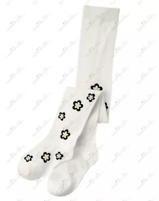 $8.90 • Buy Gymboree Girls 3-4 Bee Chic Daisy Tights NWT 