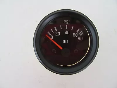 Porsche 914 924 Vw Vdo Replica Oil Pressure Gauge 0-80 Psi Raa350040  • $42.50