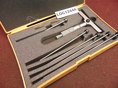 Mitutoyo 0-150mm Depth Micrometers 129-116 Loc12444 • $245