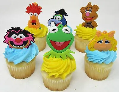 Muppets Birthday Cupcake Cake Party Favor Set Muppets Characers Kermit The Frog • $22.99