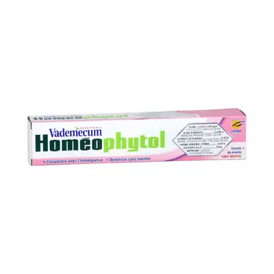 Vademecum Homeophytol Toothpaste (Mint-Free) 75ml • $4.70