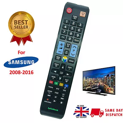 Smart Universal Replacement Remote Control For Samsung LED SMART TV Full HD • £3.75