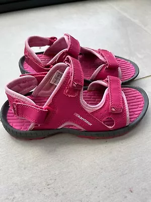 Childrens Summer Pink Karrimor Hiking Sandals UK Size 2 • £2